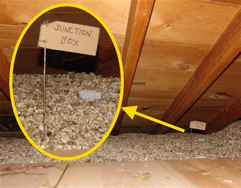 attic junction box insulation requirements